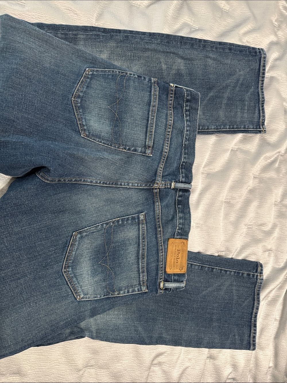 Polo by Ralph Lauren Men’s Medium Blue Straight-Leg Jeans 34x30 - Picture 5 of 8